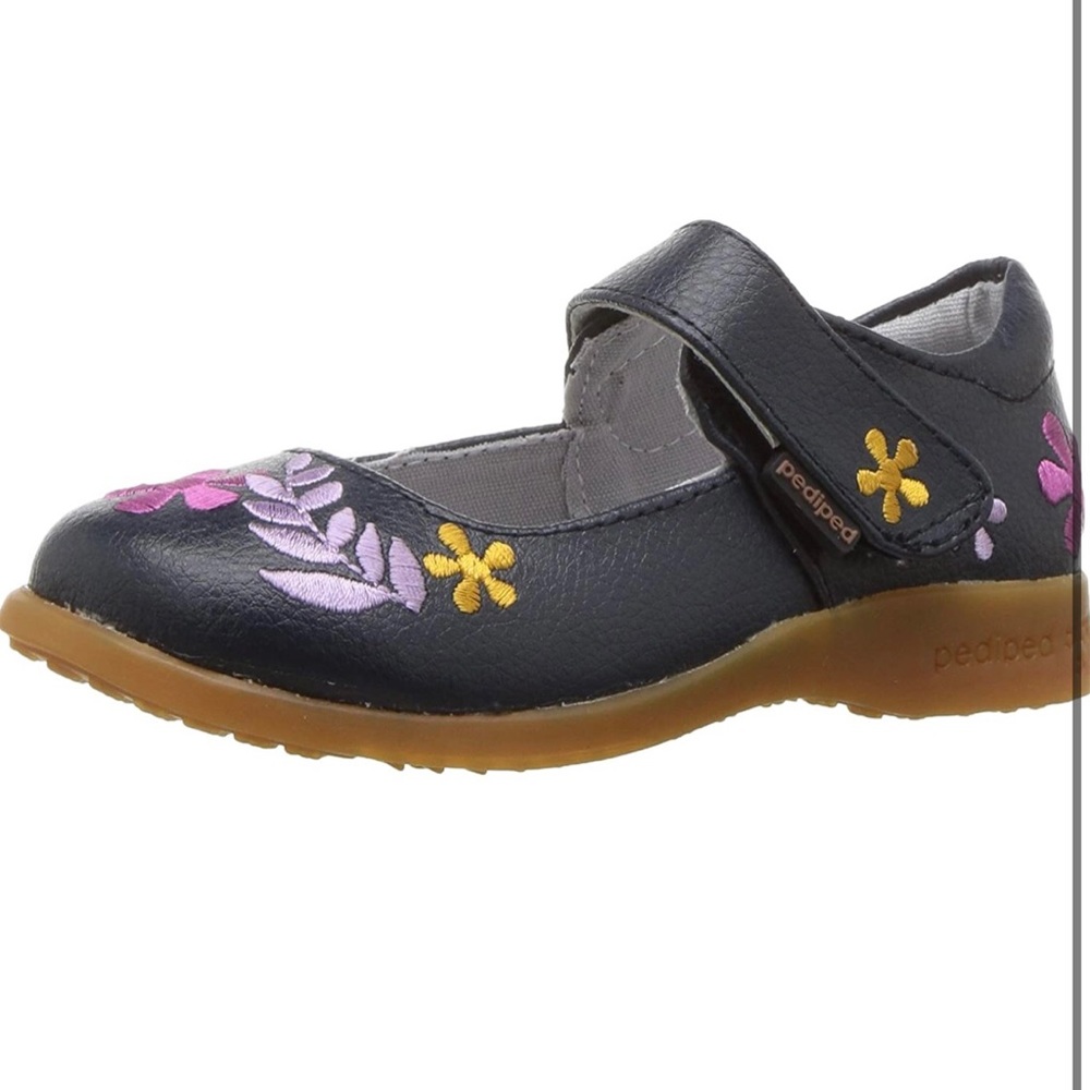 Pediped Flex Tabitha navy shoes - Picture 2 of 9